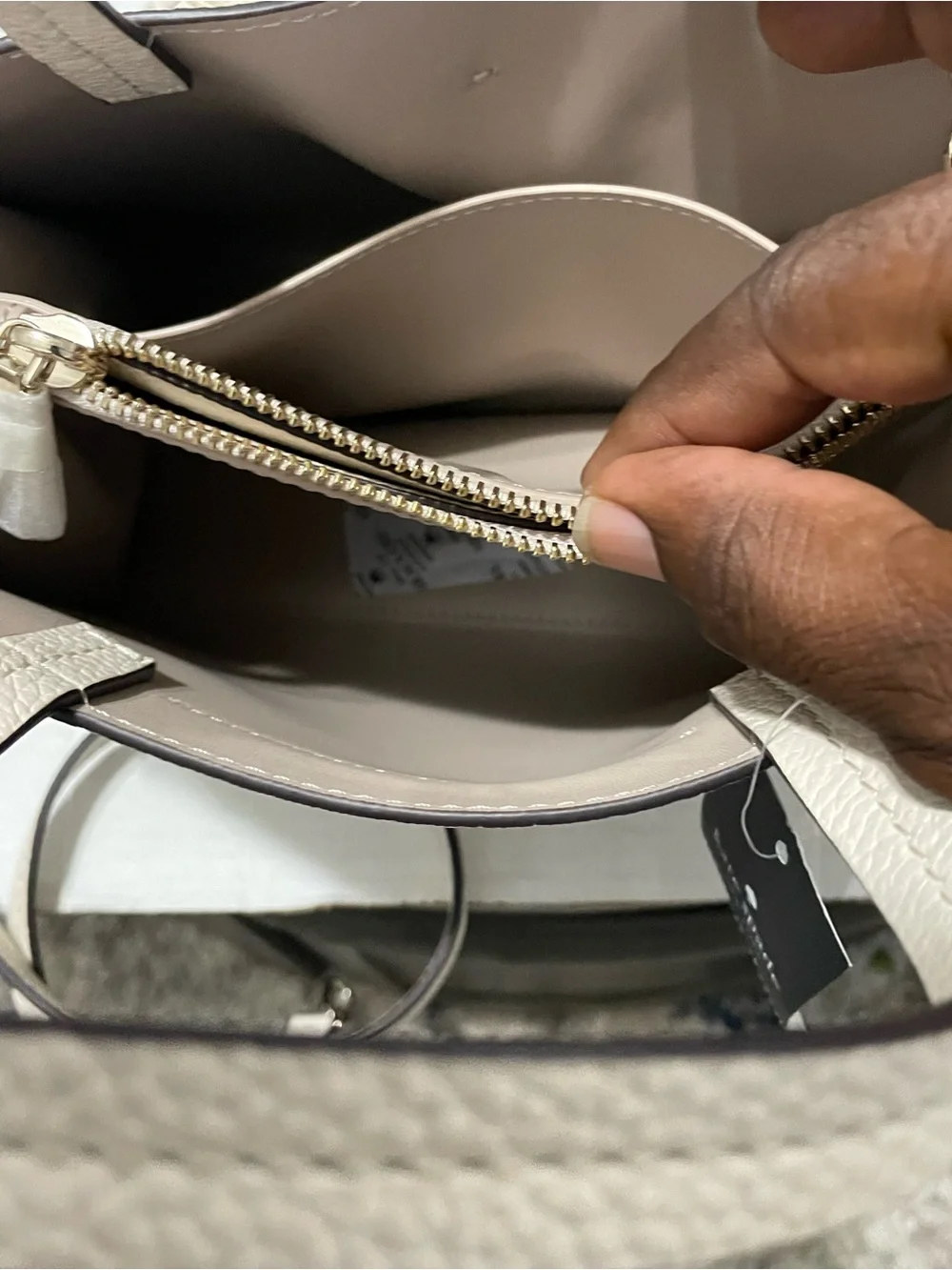 kate spade structured pebble